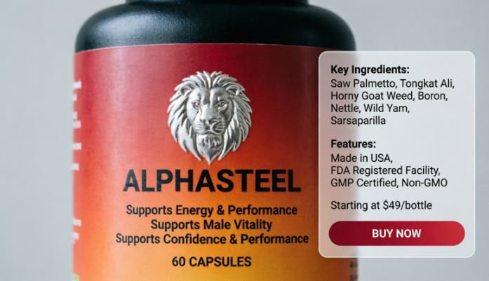 AlphaSteel Male Enhancement Capsules