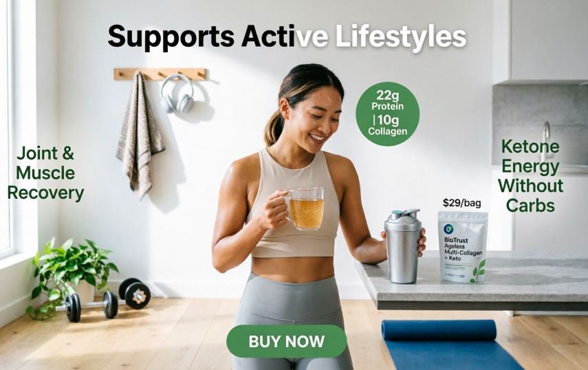 BioTrust Ageless Multi Collagen Keto Result