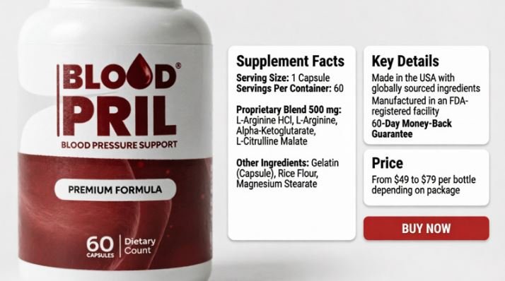 Blood Pril Benefits