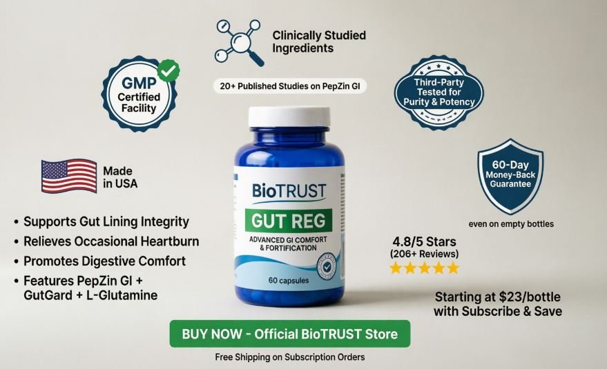 Gut Reg Gut Lining Advanced GI Comfort and Fortification