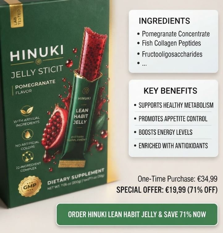 Hinuki Lean Habit Jelly Product