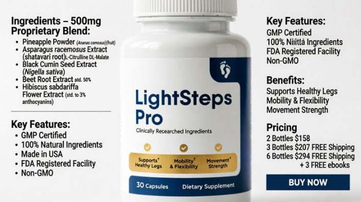 LightSteps Pro Benefits