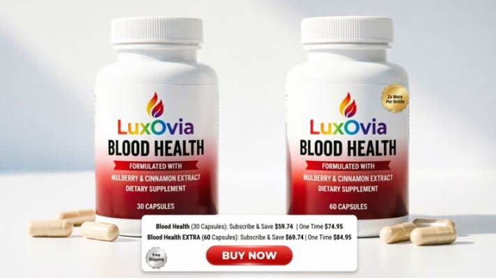 LuxOvia Blood Health Buy Now