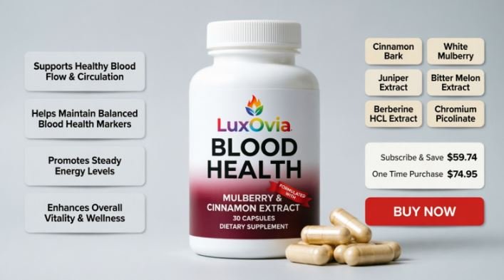 LuxOvia Blood Health Review