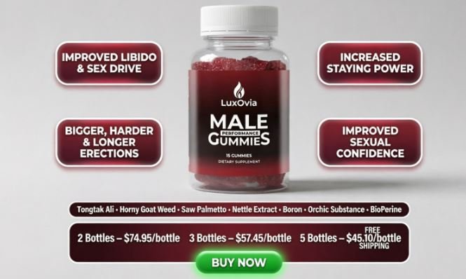 LuxOvia Male Enhancement Gummies