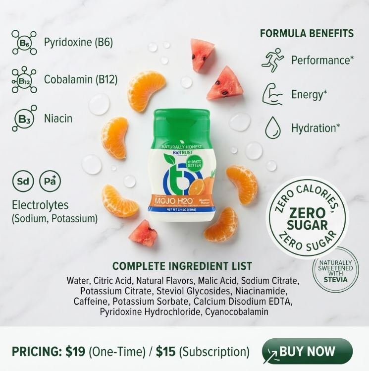 Mojo H2O Benefits