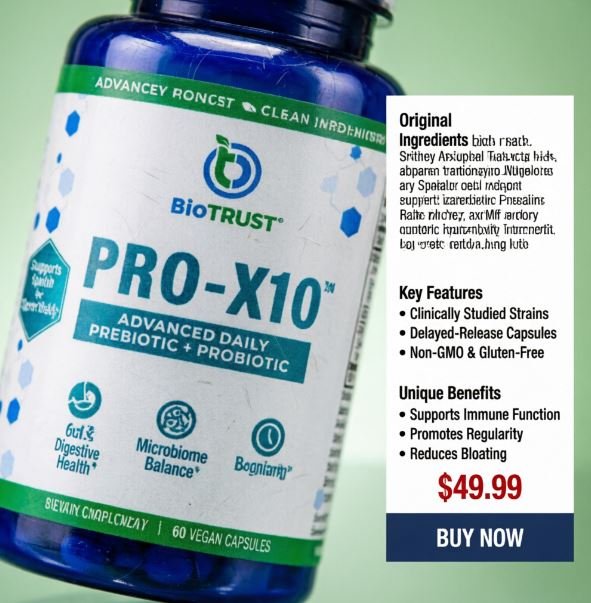 PRO X10 Advanced Probiotic Supplement