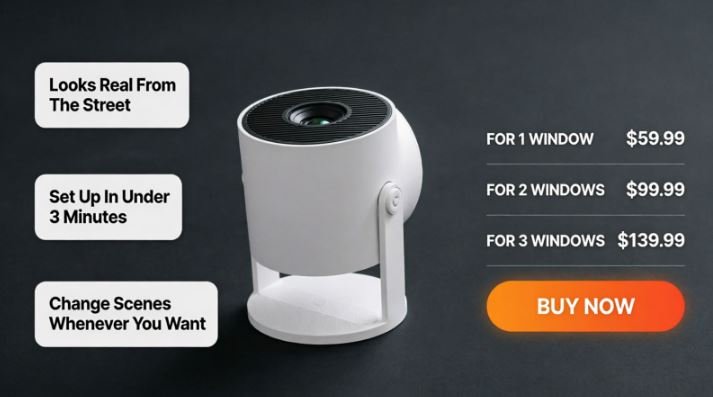 PaneFright Halloween Window Projector