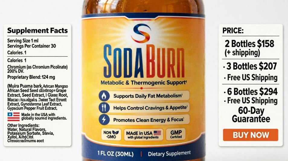 SodaBurn Weight loss Supplement