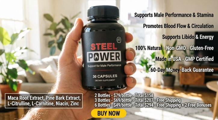 Steel Power Male Performance Capsules BUy NOw Steel Power Male Performance Capsules BUy NOw