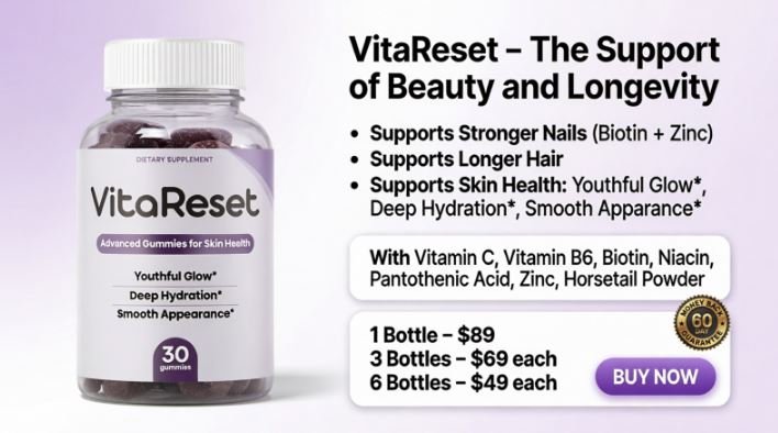VitaReset Support Your Skin