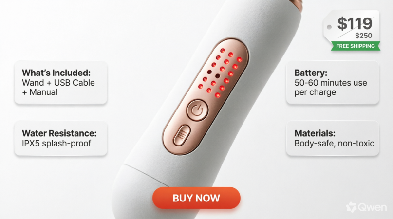 Apex Relief Intimate Wellness Wand Device