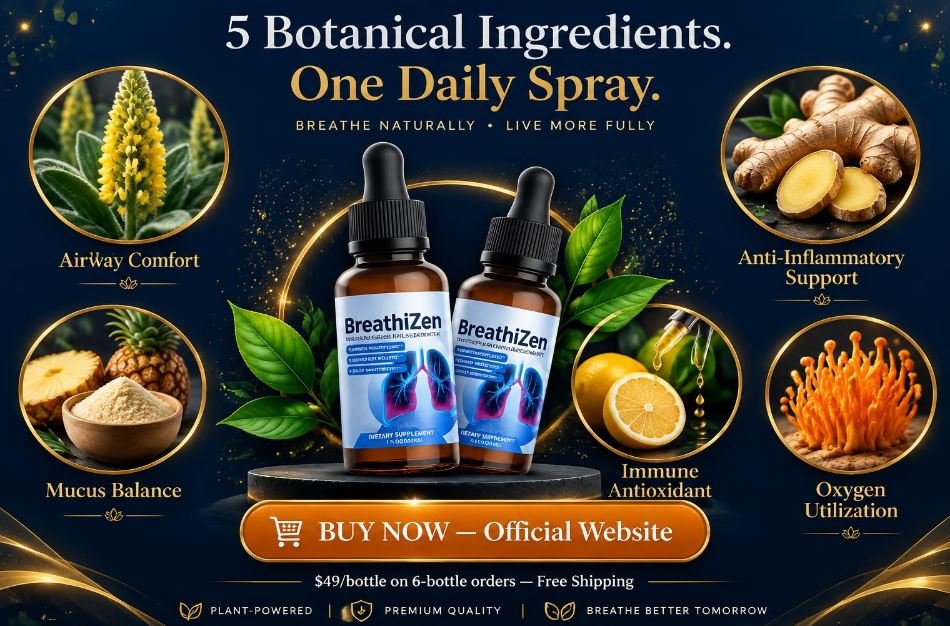 BreathiZen Lung Herbal Spray Formula BreathiZen Lung Herbal Spray Formula