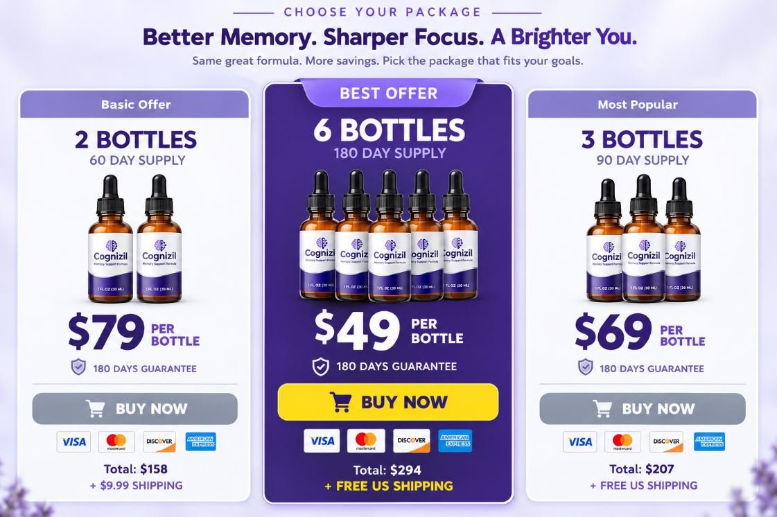 Cognizil liquid memory support formula Cognizil liquid memory support formula