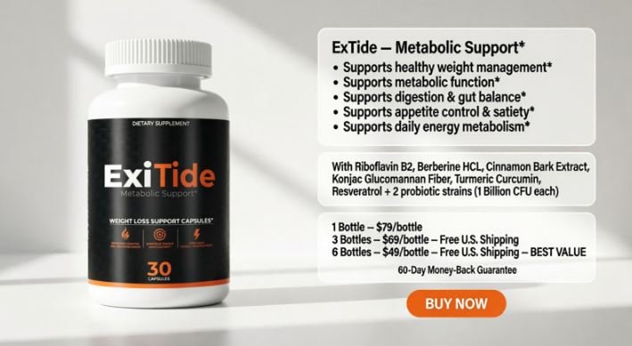 ExiTide Support Healthy Weight Management and Metabolic Balance