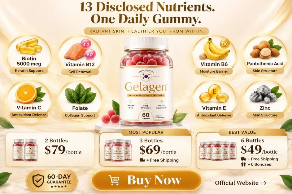 Gelagen Skin Health Gummies Ingredients Gelagen Skin Health Gummies Ingredients