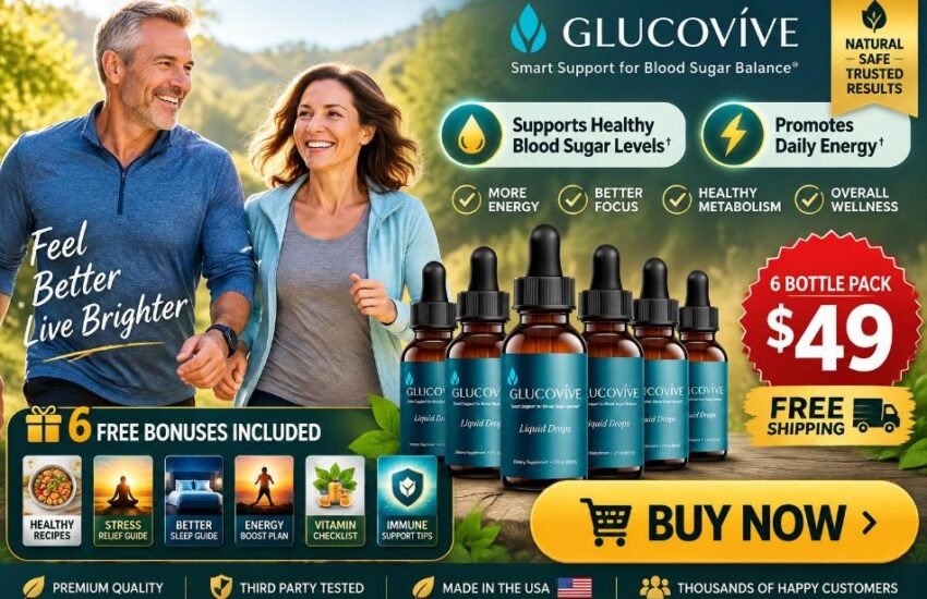 Gluco Vive Best Blood Sugar Support Drops Buy Now