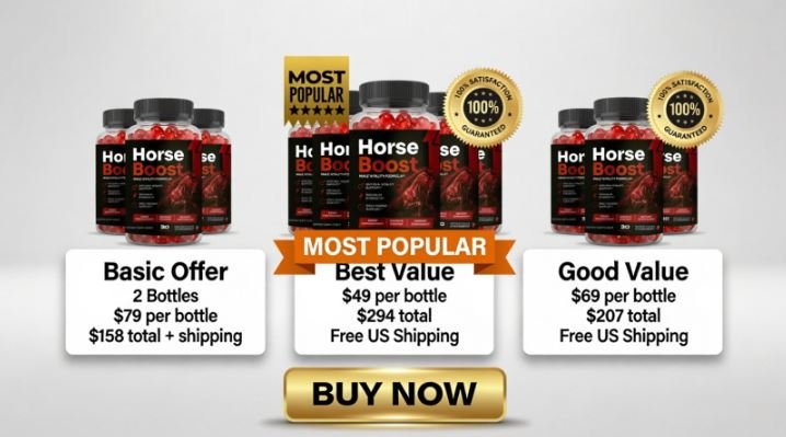 Horse Boost Gummies Horse Boost Gummies
