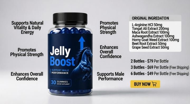 Jelly Boost Male Performance Gummies