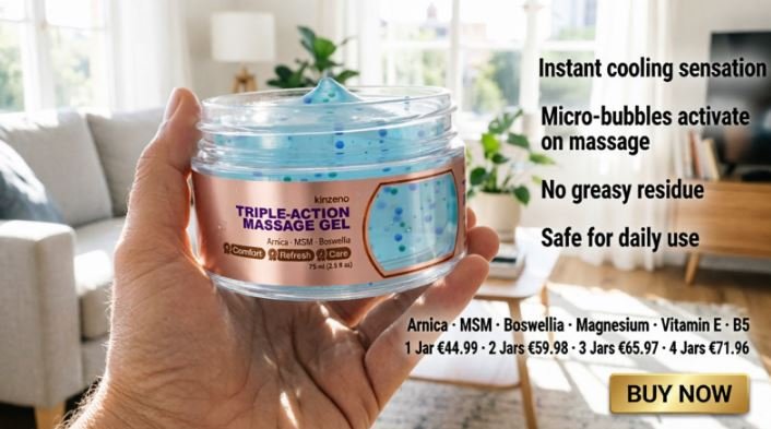 Kinzeno triple-action massage gel Price