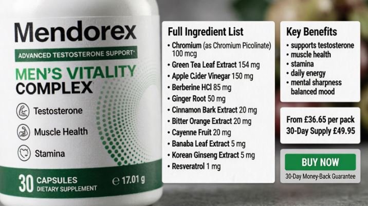 Mendorex Male Power Capsules