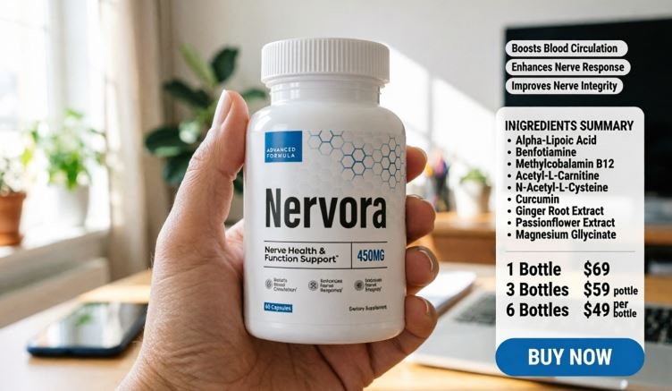 Nervora Nerve Health Support formula Buy now