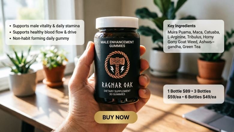 RagnarOak Male Vitality Benefits
