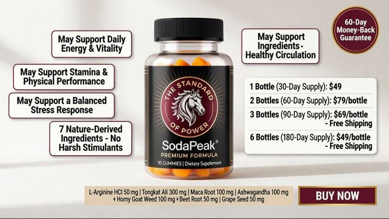 Soda Peak Male Gummies