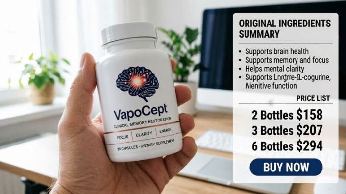 VapoCept Brain Capsules Formula