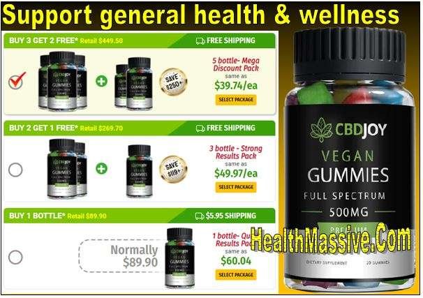 CBD Joy Ingredients