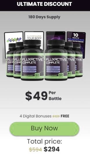 Fluxactive Men's Health Supplement Fluxactive Mens Health Supplement