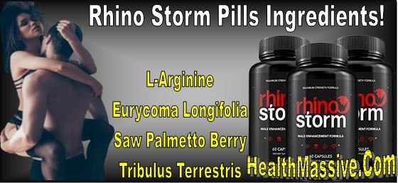 Rhino Storm Male Enhancement Pills