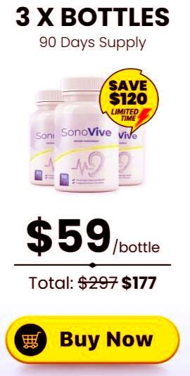 SonoVive Hearing Supplement